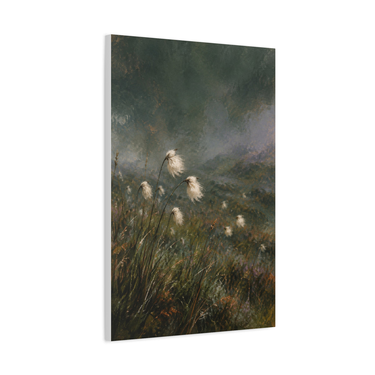 Misty Meadow | Nordic Canvas Art