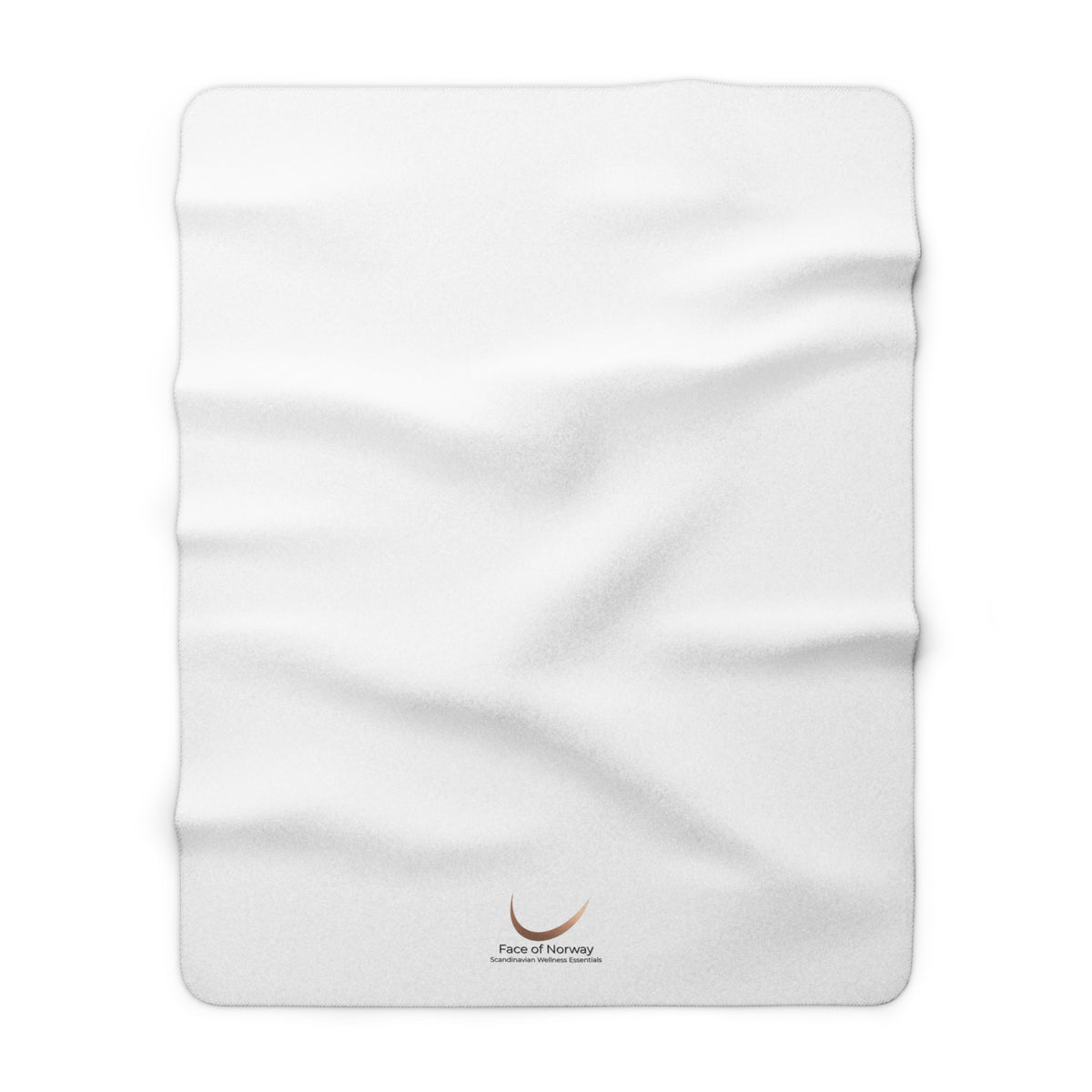 Face of Norway Sherpa Fleece Blanket – Cozy Nordic Throw, 3 Sizes