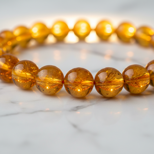 Citrine Bracelet – Stone of Abundance, Wealth & Luxury Life | 8mm & 10mm