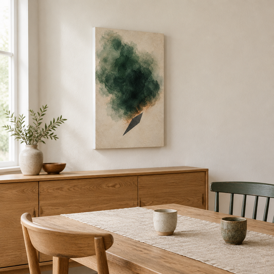 Deep Pause | Nordic Abstract Canvas Art