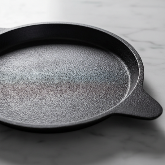 Cast Iron Fry Pan — Omelette & Raised Edge Pan