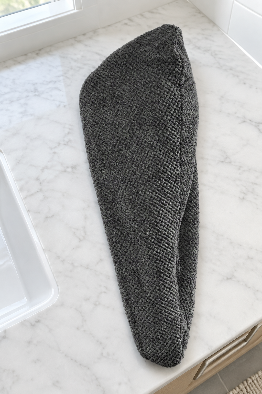 Nordic Hair Towel Wrap – Ultra-Absorbent Microfiber Hair Turban