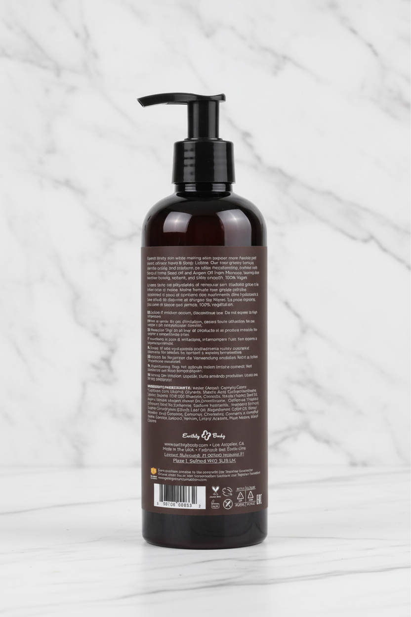 Earthly Body Hemp Seed Hand & Body Lotion — Nag Champa 16 OZ