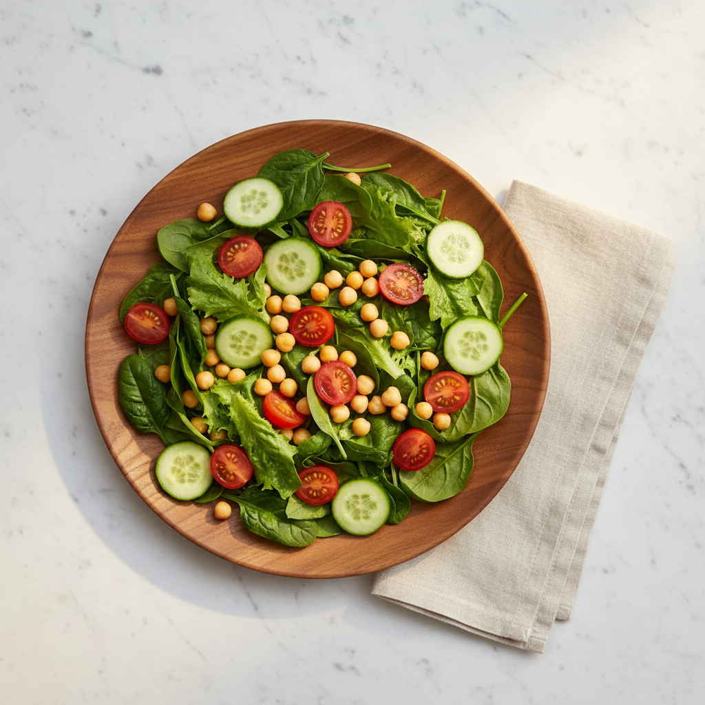 Neem Wood Dinner Plate | Handcrafted Antibacterial Dining Plate