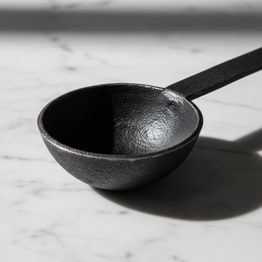 Iron Tadka Ladle — Pure Iron | Chemical-Free