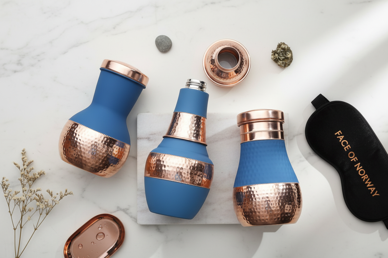 Copper Bedroom Bottles