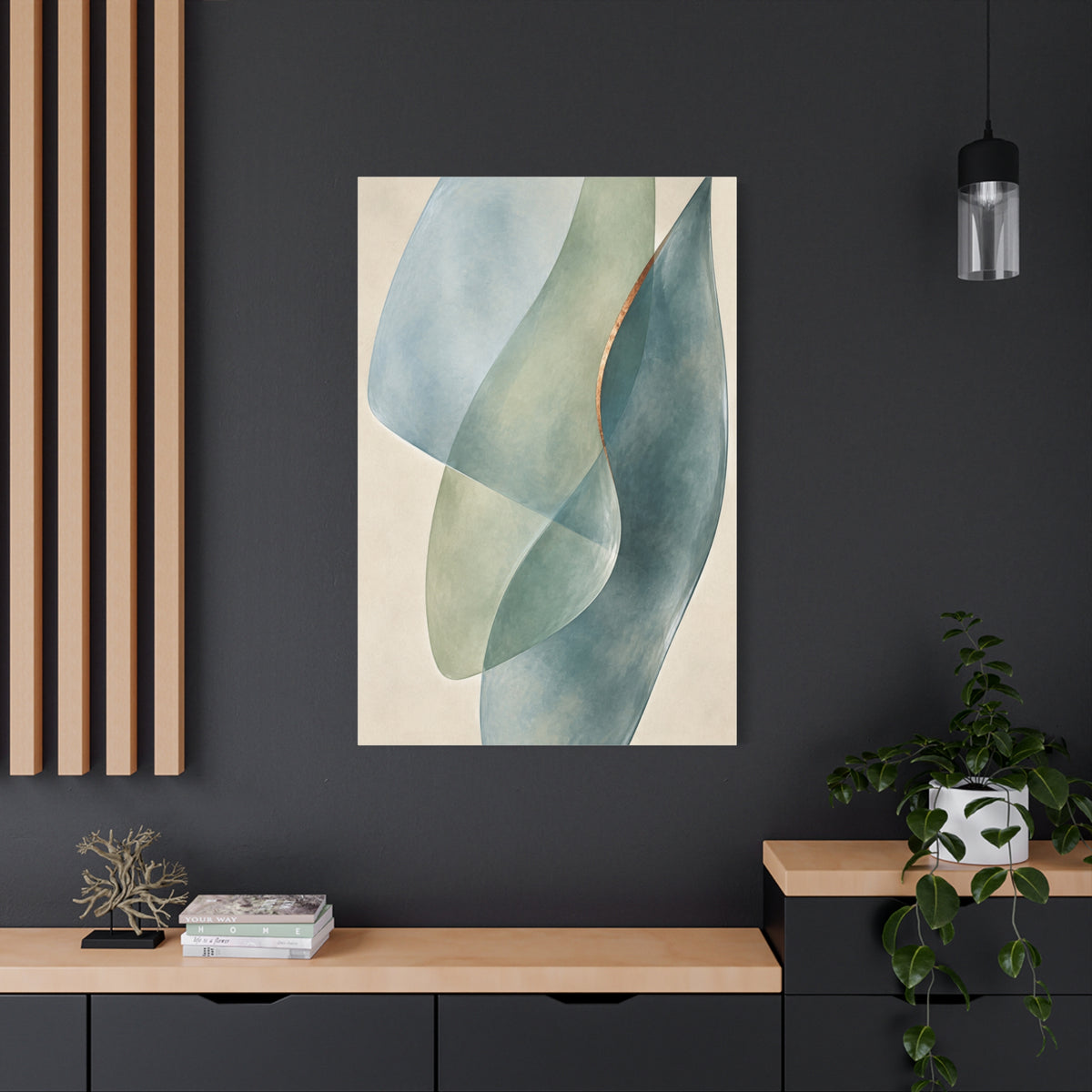Driftglass | Nordic Abstract Canvas Art