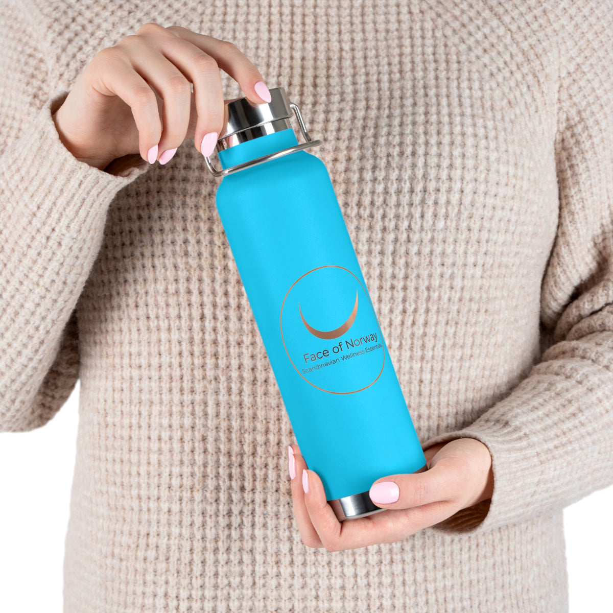 Face of Norway Vacuum Insulated Bottle – 0.65 L, Copper Insulation