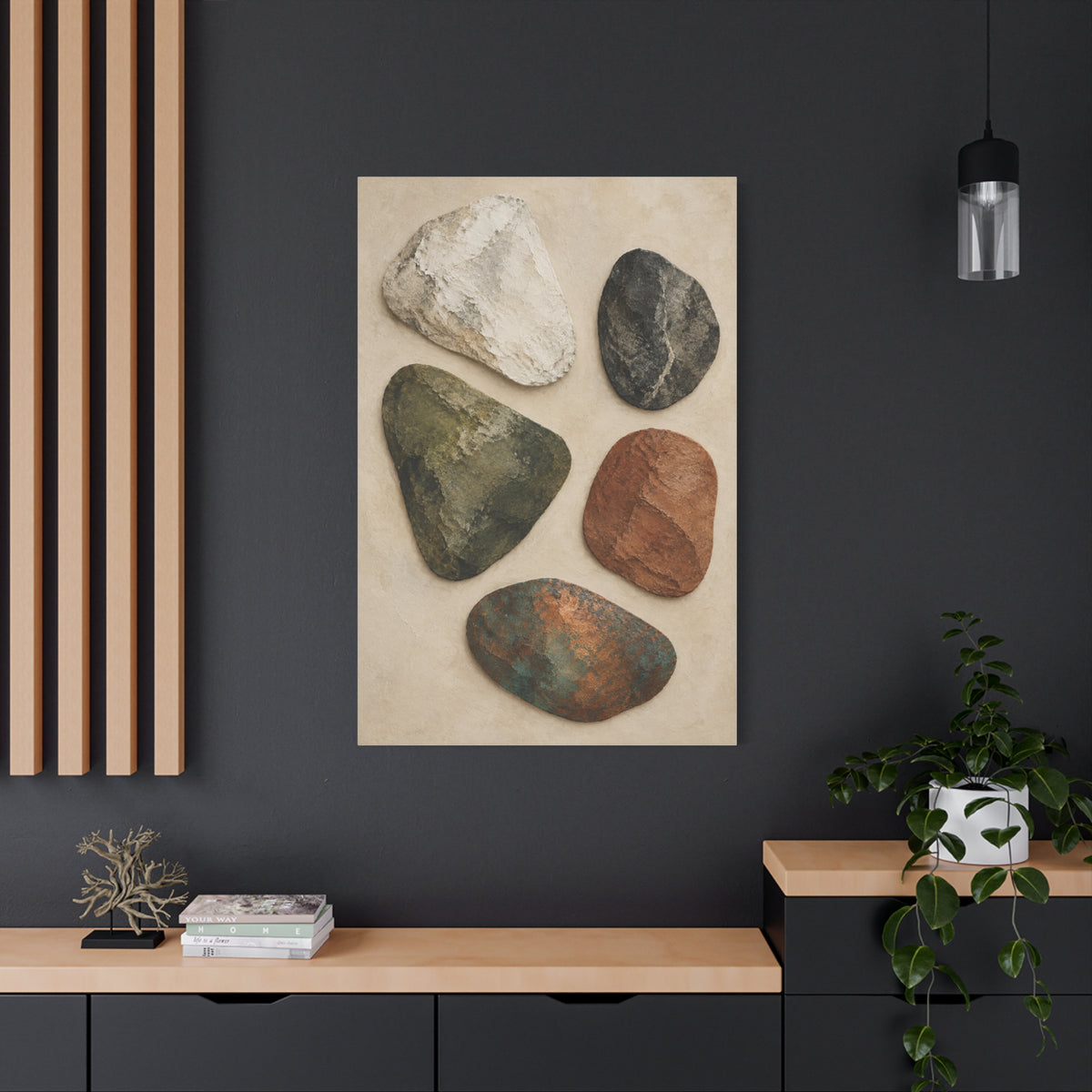 Hearthstone | Nordic Abstract Canvas Art
