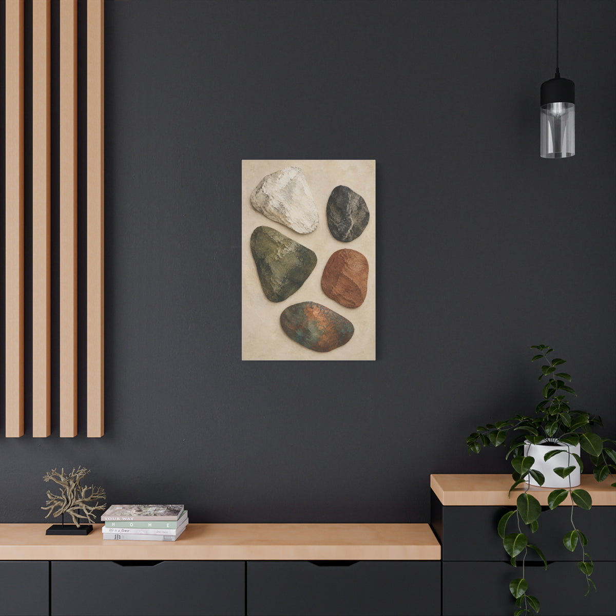 Hearthstone | Nordic Abstract Canvas Art