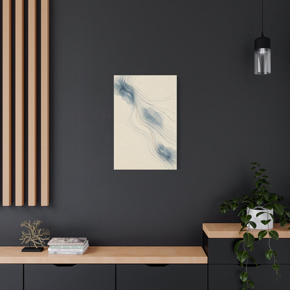 Tide Memory | Nordic Abstract Canvas Art