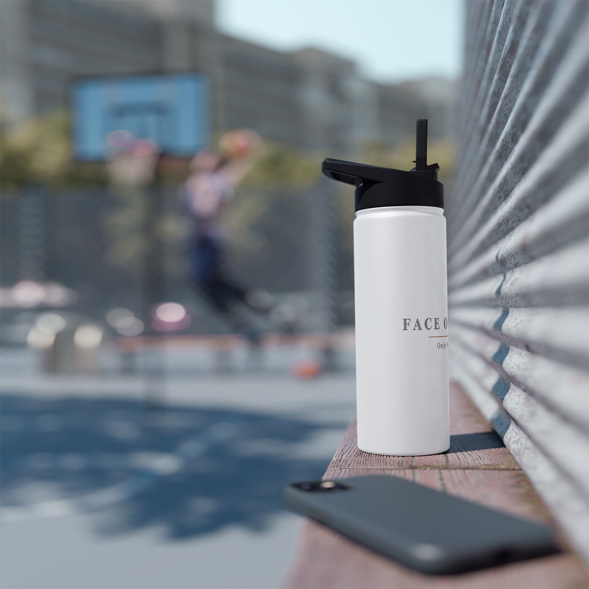 Face of Norway Stainless Steel Water Bottle – 0.35L, 0.5L or 0.95 L
