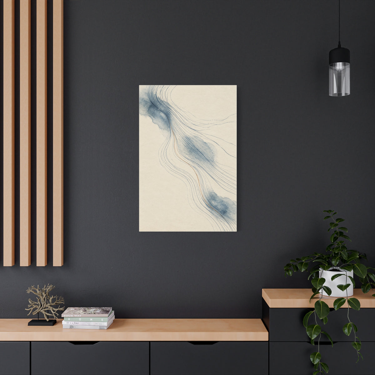 Tide Memory | Nordic Abstract Canvas Art