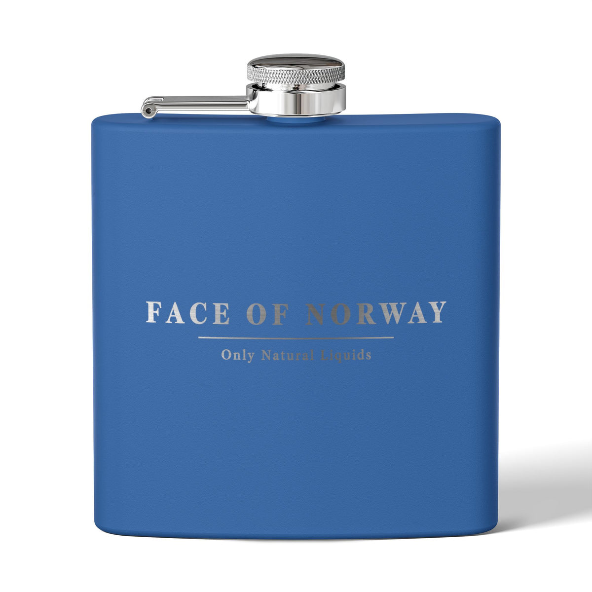 Face of Norway Engraved Hip Flask – 177ml Stainless Steel