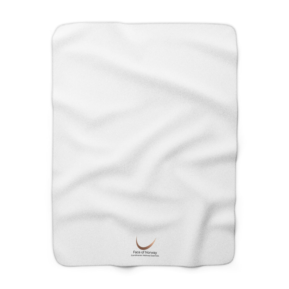 Face of Norway Sherpa Fleece Blanket – Cozy Nordic Throw, 3 Sizes