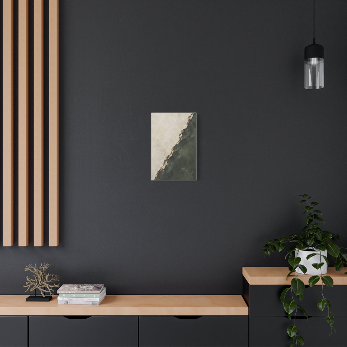 Soft Fault | Nordic Abstract Canvas Art