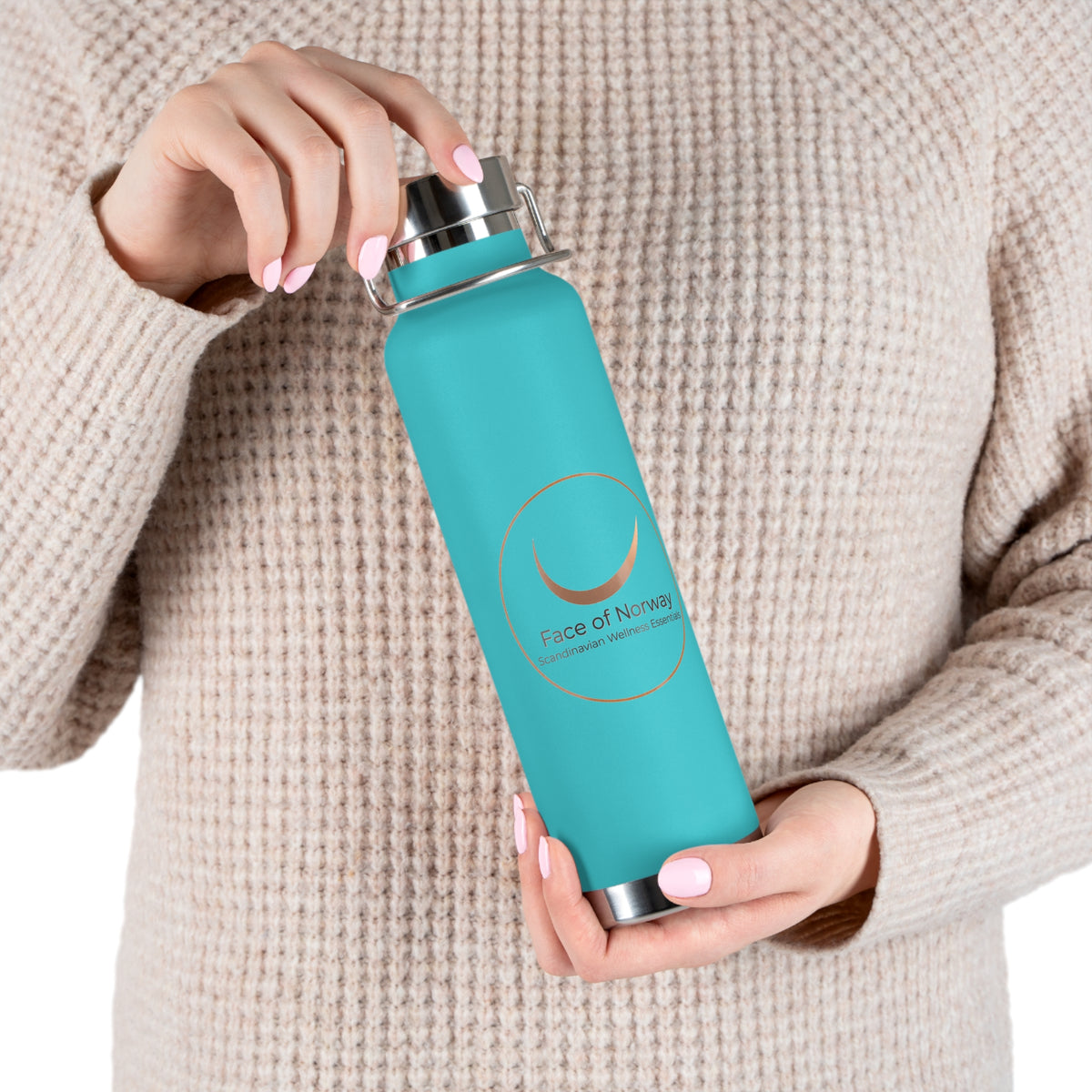 Face of Norway Vacuum Insulated Bottle – 0.65 L, Copper Insulation