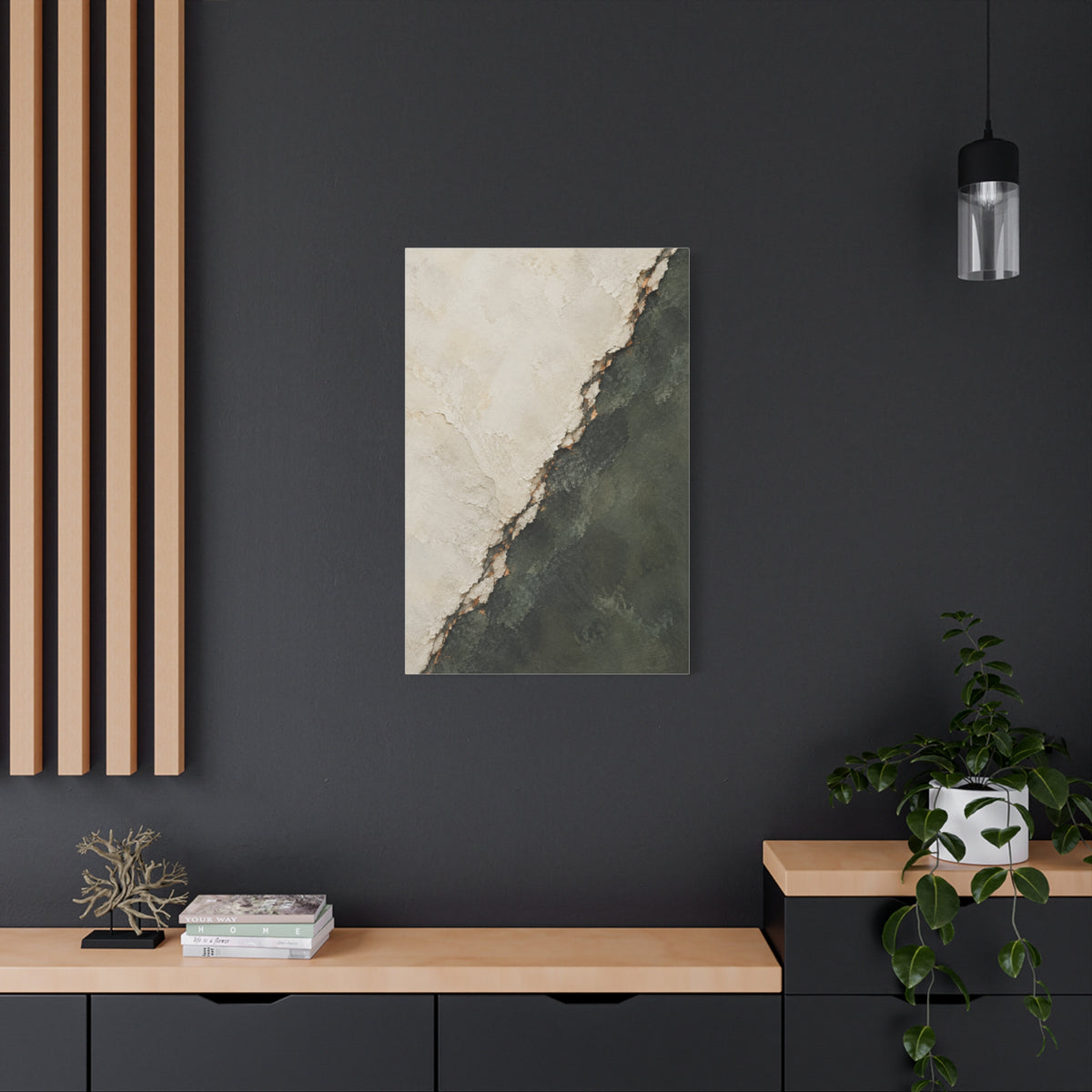 Soft Fault | Nordic Abstract Canvas Art