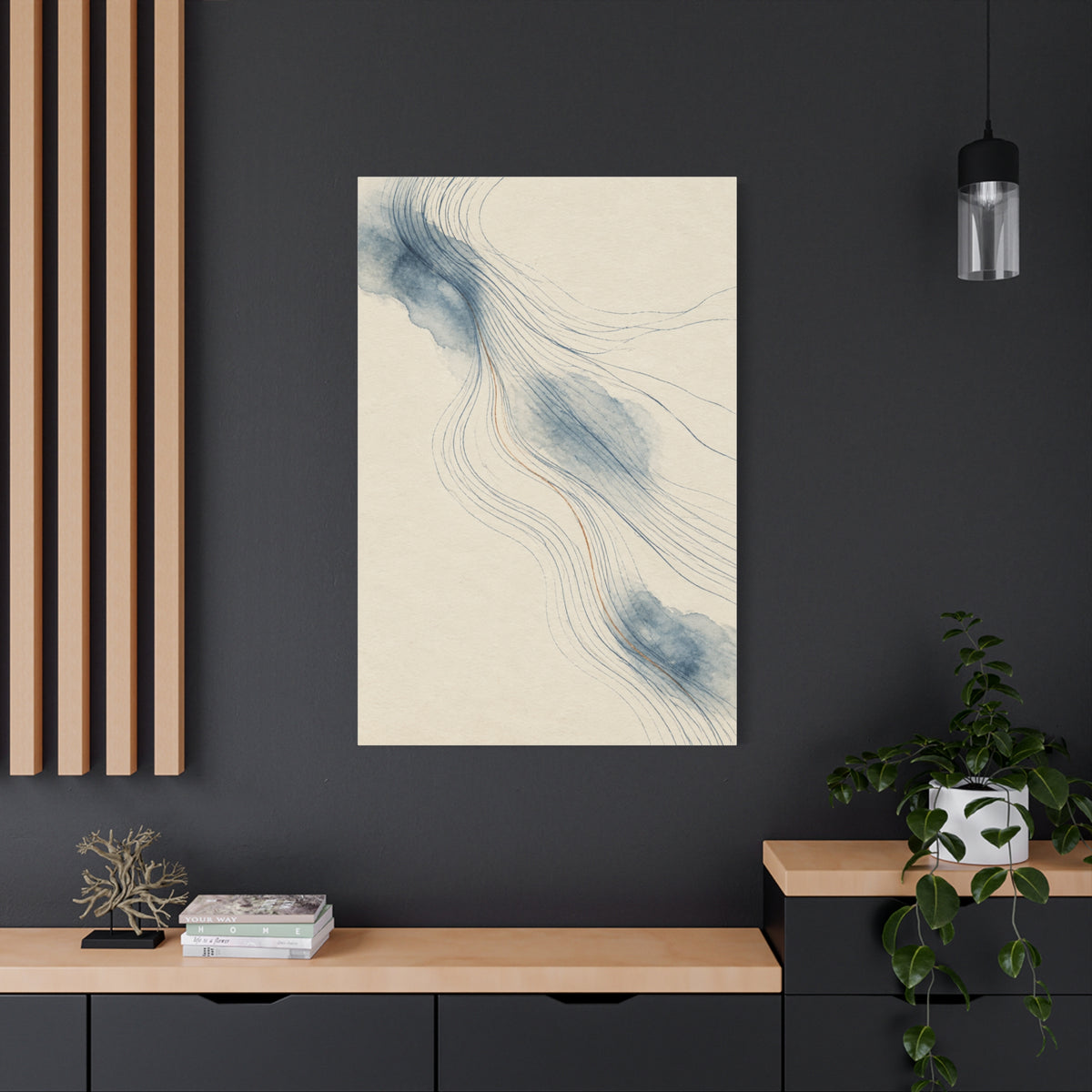 Tide Memory | Nordic Abstract Canvas Art