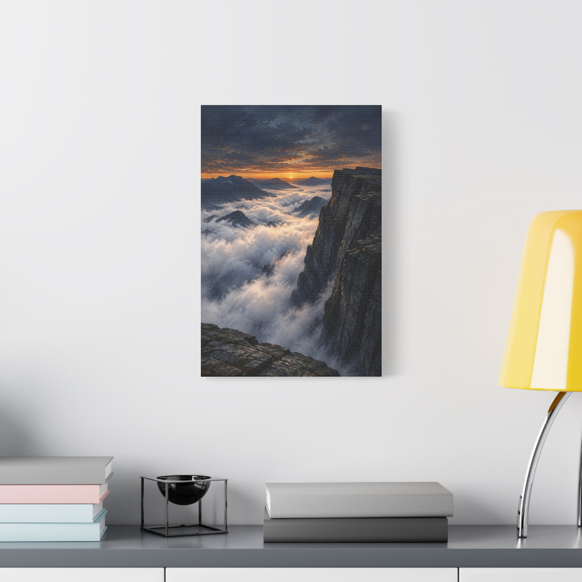 Above the Cloudline | Norwegian Canvas Art