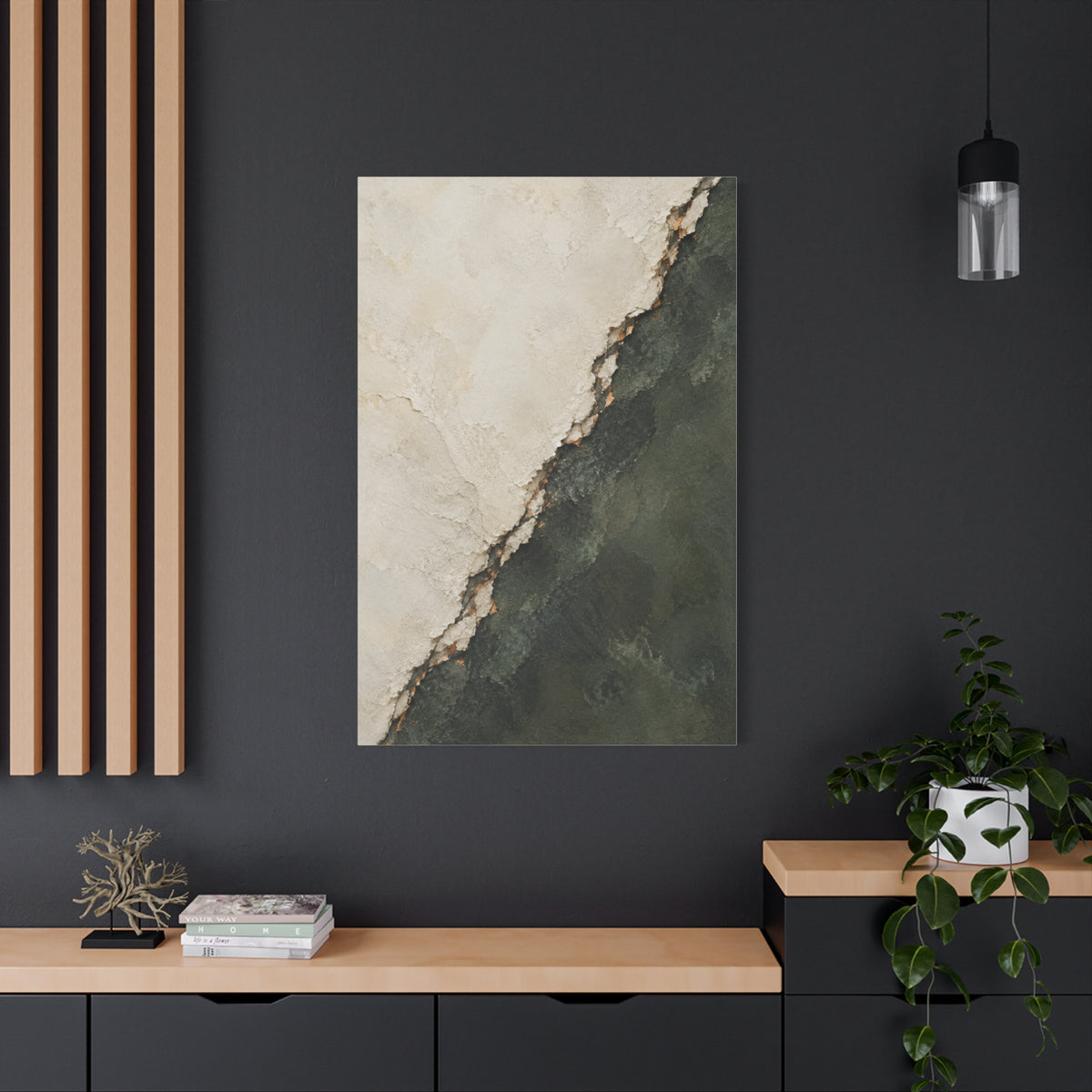 Soft Fault | Nordic Abstract Canvas Art