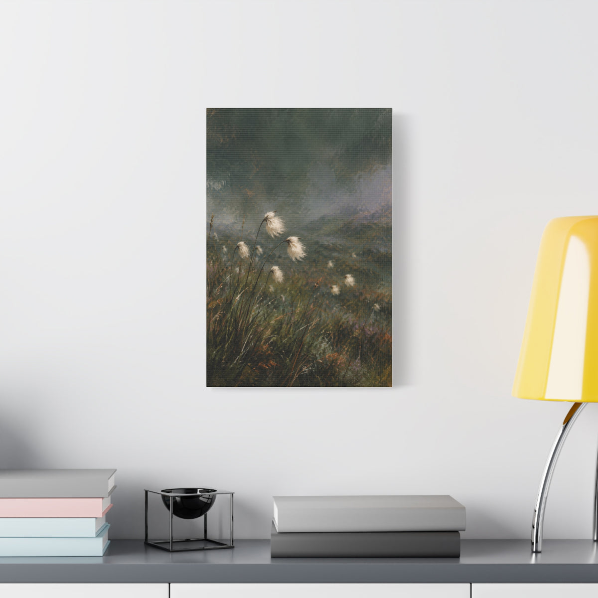 Misty Meadow | Nordic Canvas Art