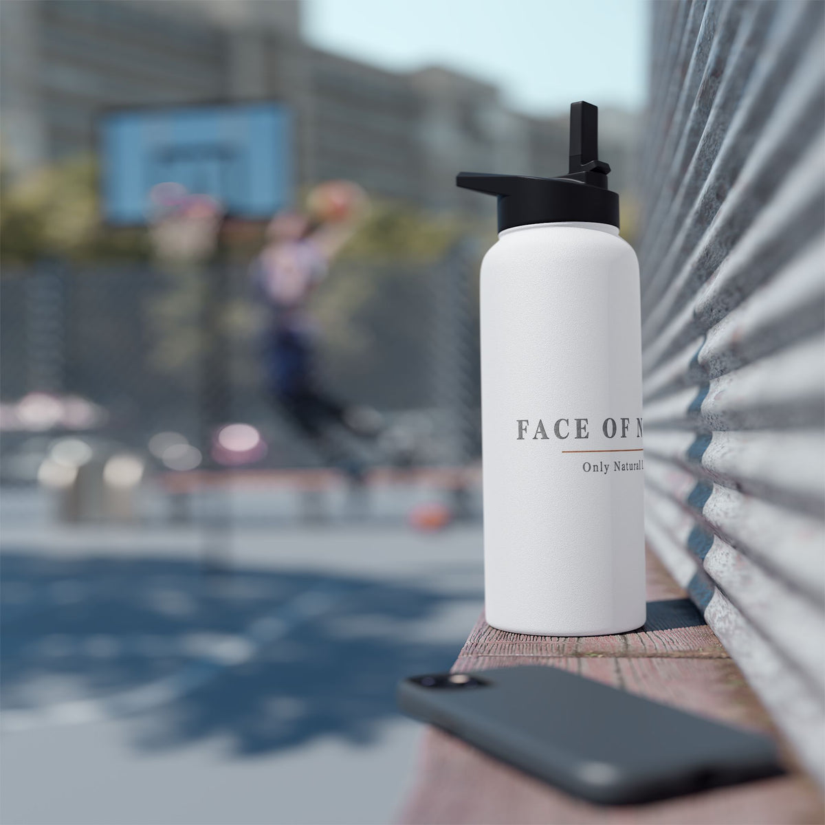Face of Norway Stainless Steel Water Bottle – 0.35L, 0.5L or 0.95 L