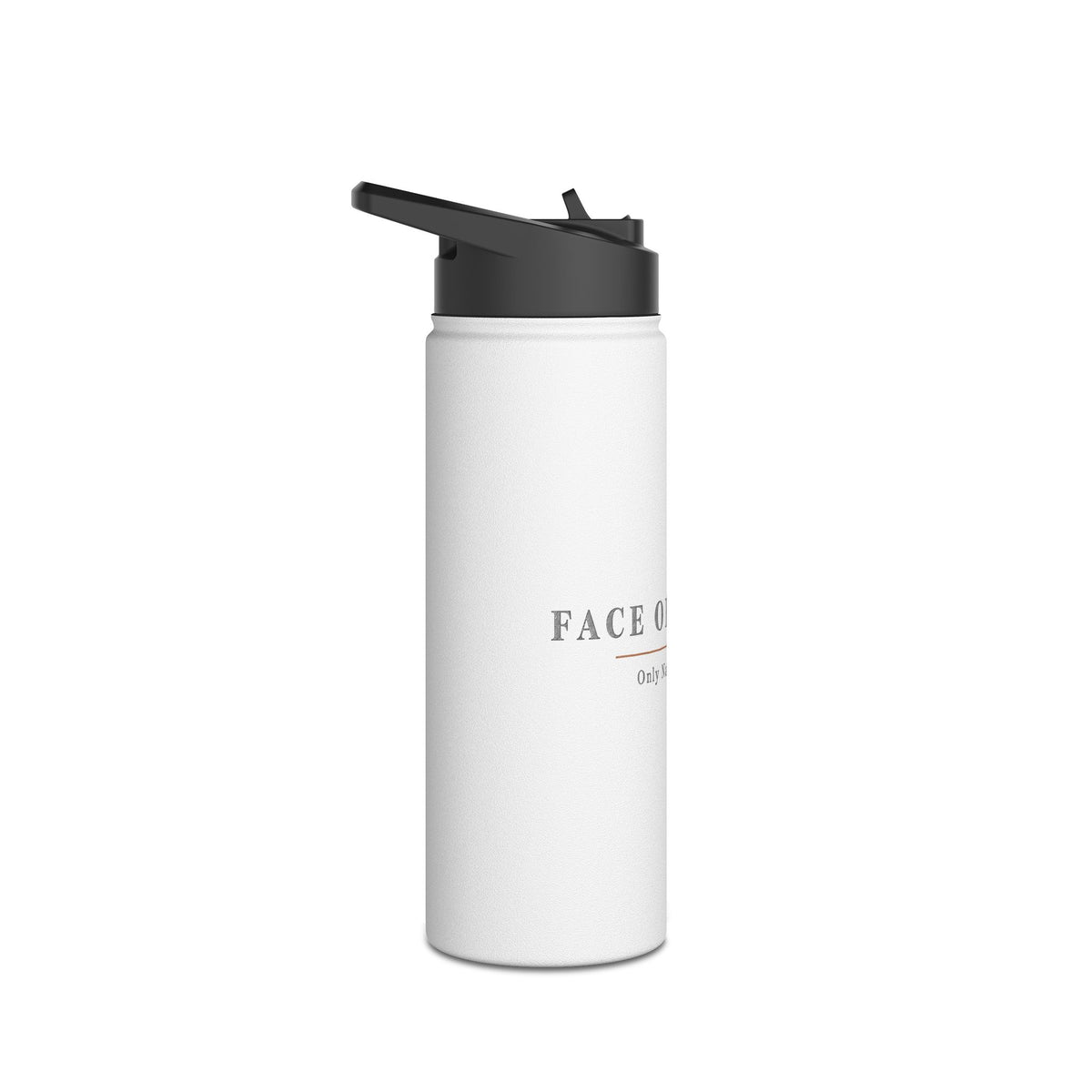 Face of Norway Stainless Steel Water Bottle – 0.35L, 0.5L or 0.95 L