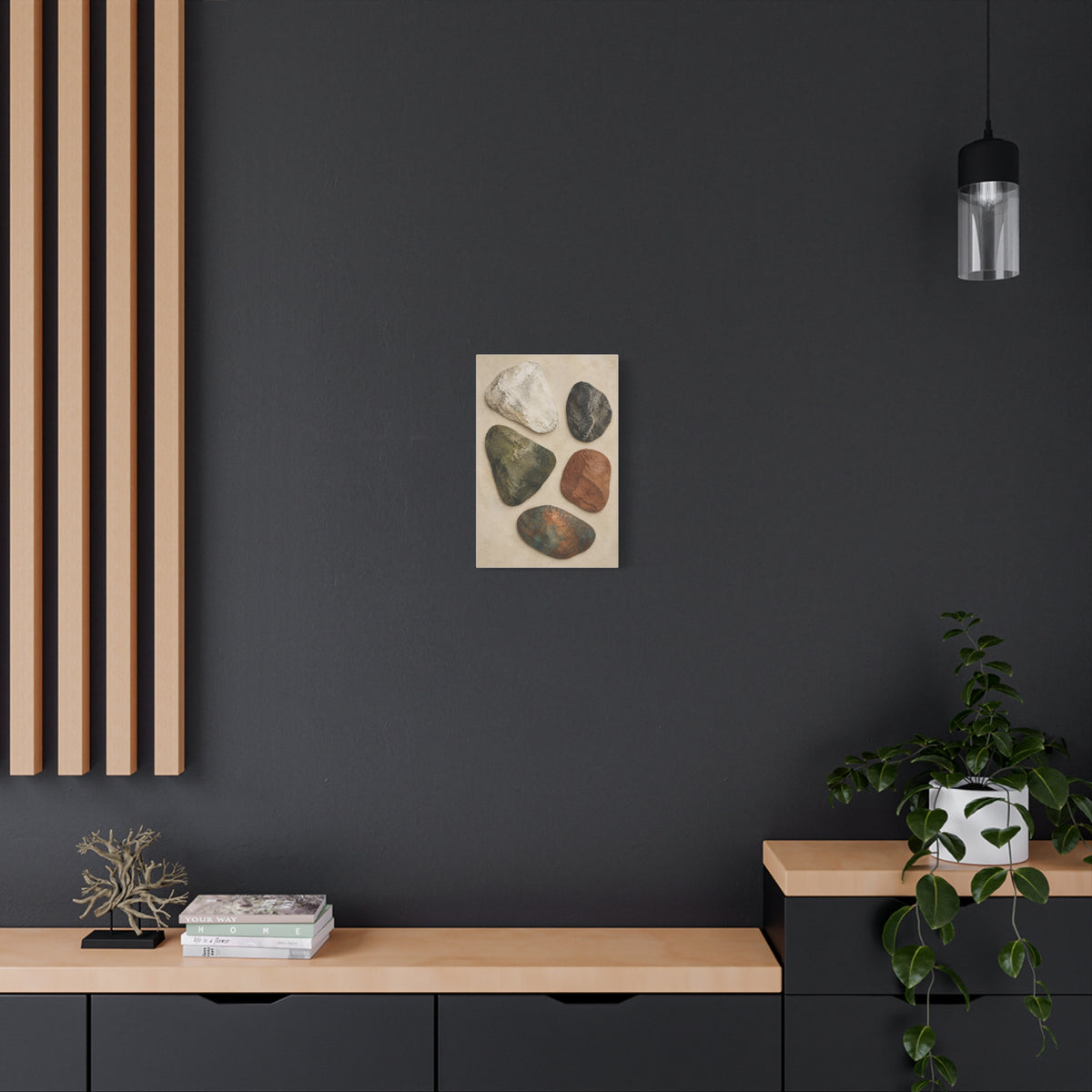 Hearthstone | Nordic Abstract Canvas Art