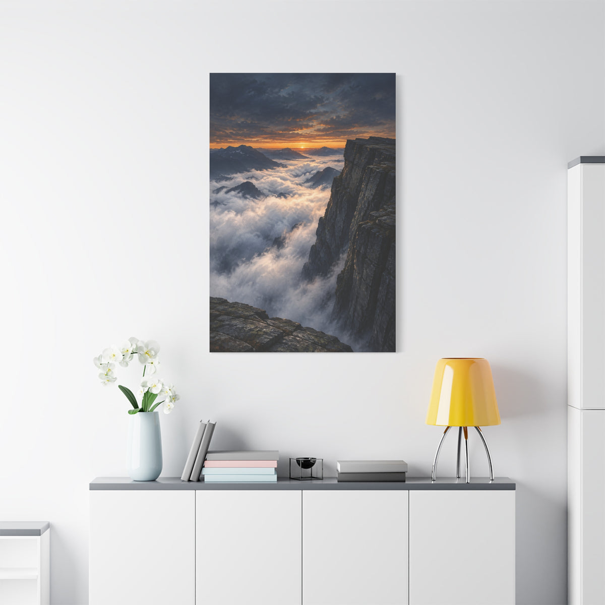 Above the Cloudline | Norwegian Canvas Art