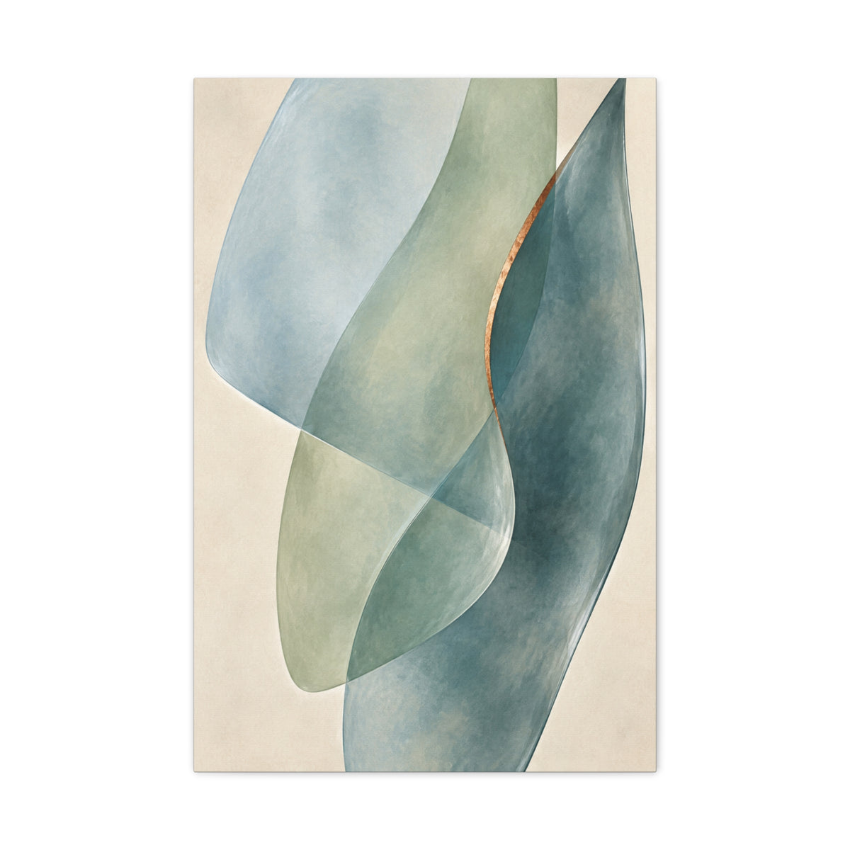 Driftglass | Nordic Abstract Canvas Art