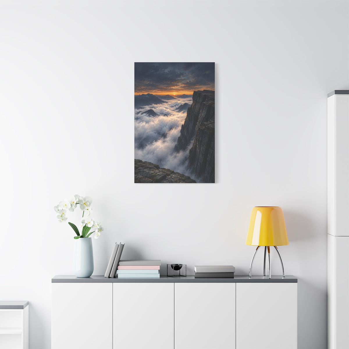 Above the Cloudline | Norwegian Canvas Art