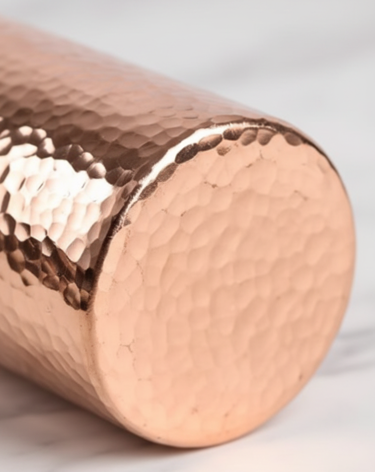 Pure Copper Shot & Drink Cups – Handcrafted Hammer Texture | 100ml, 125ml & 250ml