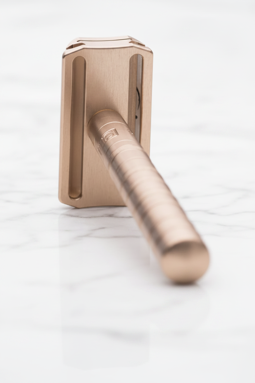 Henson AL13 Razor in Copper — Smooth, Comfortable Shaving