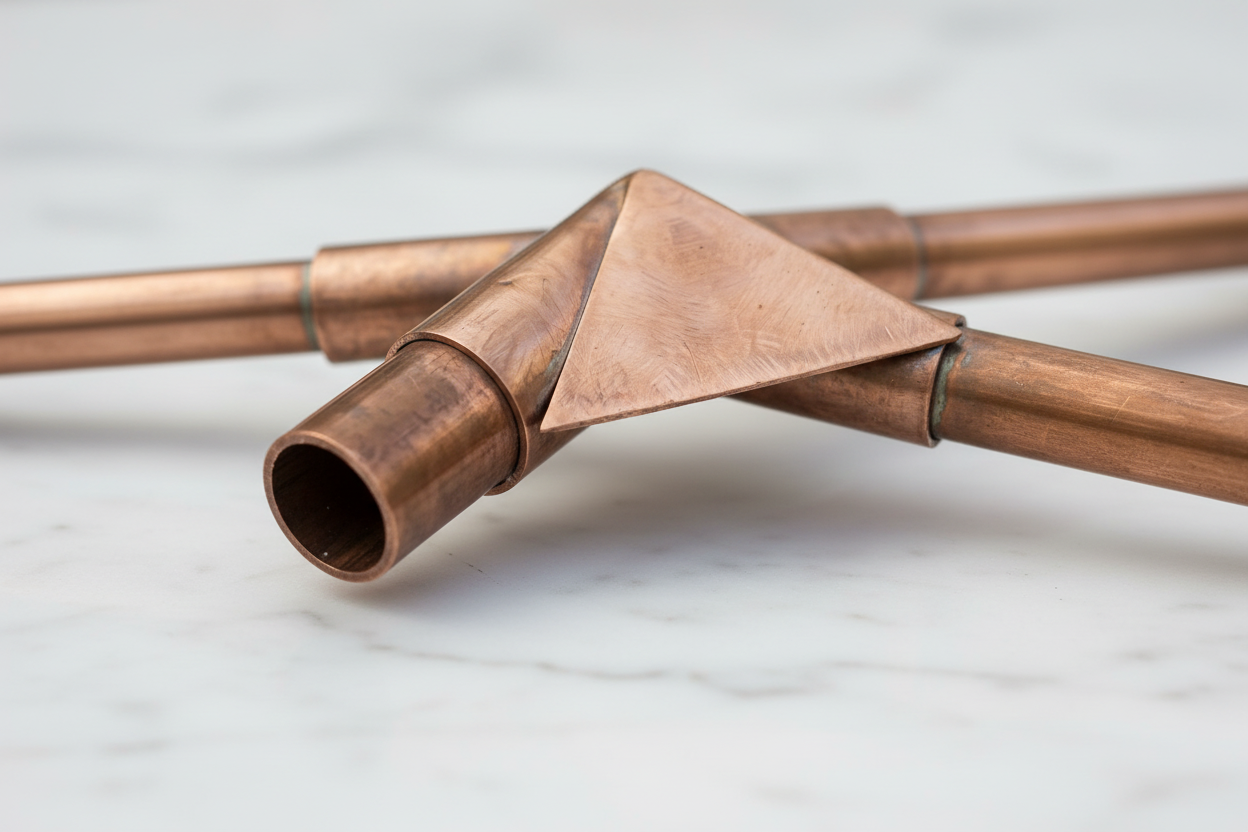Pure Copper Meditation Pyramid – Sacred Giza Geometry | Face of Norway