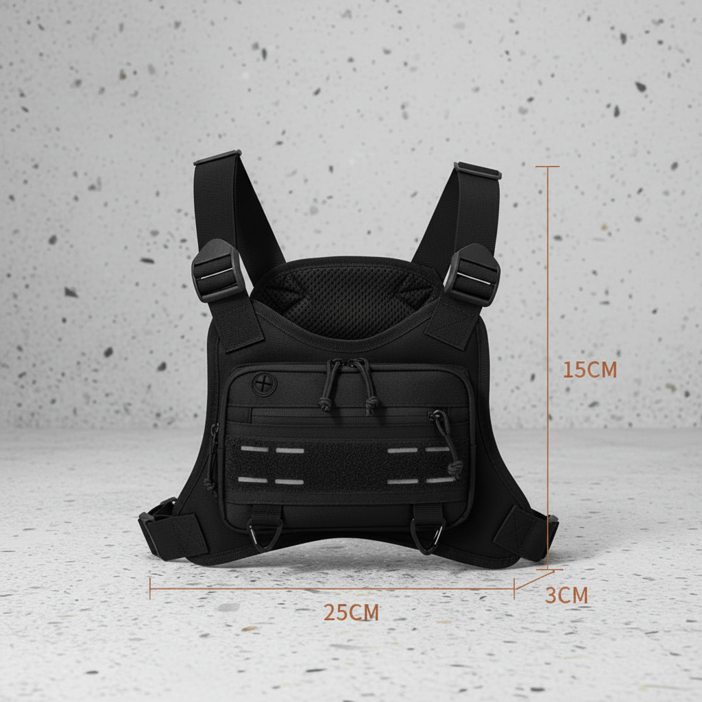 Tactical Chest Bag — Hands-Free Carry Vest