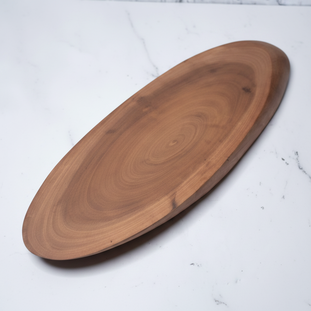 Natural Shape Neem Wood Chopping Board | Handcrafted & Antibacterial