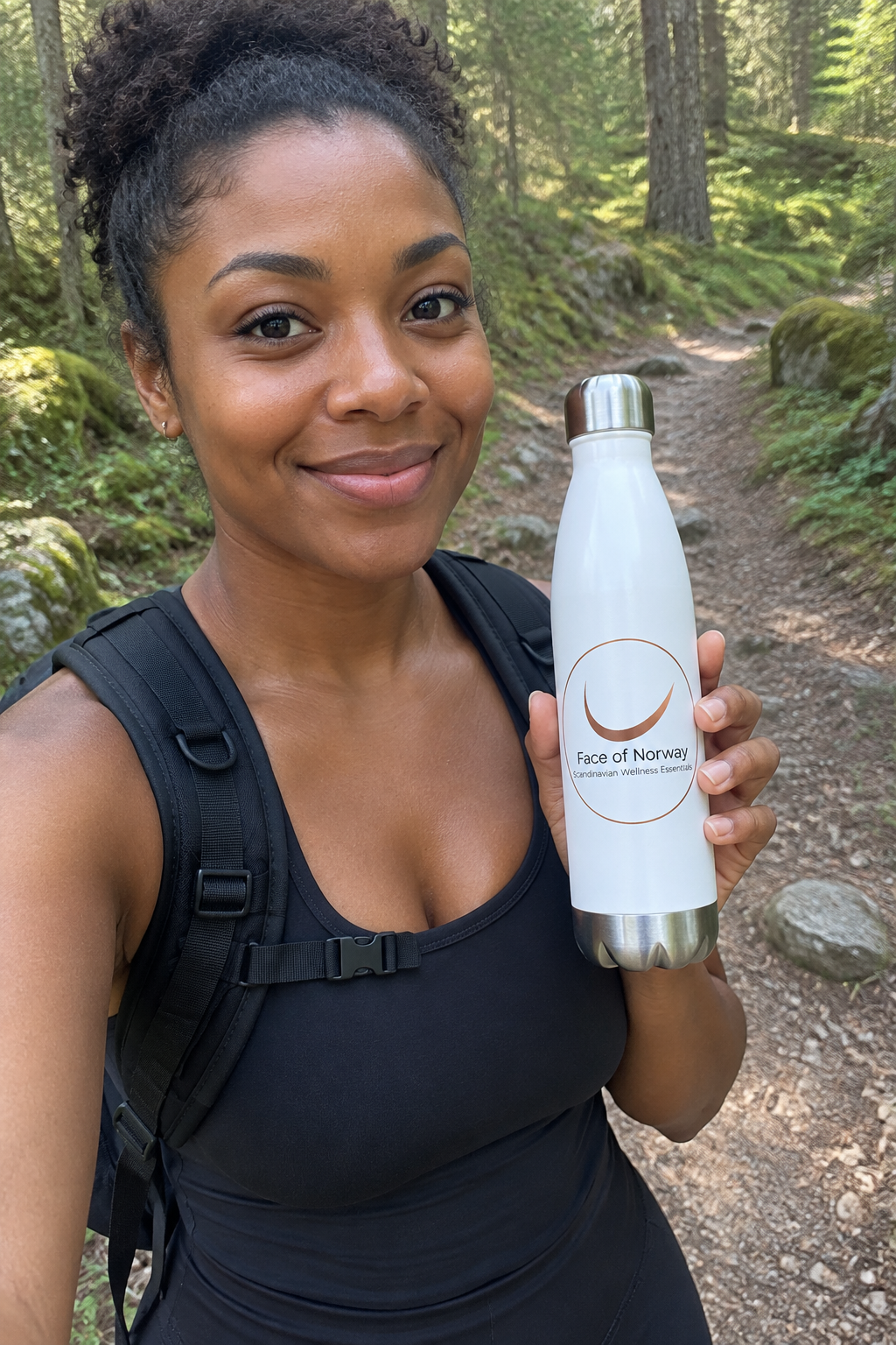 Face of Norway Stainless Steel Water Bottle – Insulated 500 ml