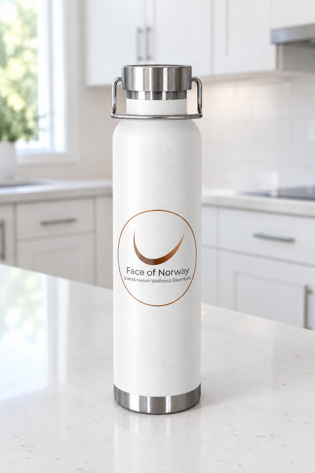 Face of Norway Vacuum Insulated Bottle – 0.65 L, Copper Insulation