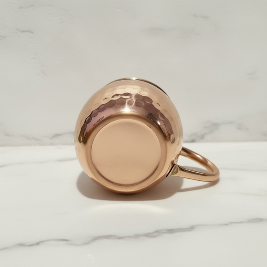 Moscow Mule Copper Barrel Mugs – Hammered Design | Set of 6, 8 or 12