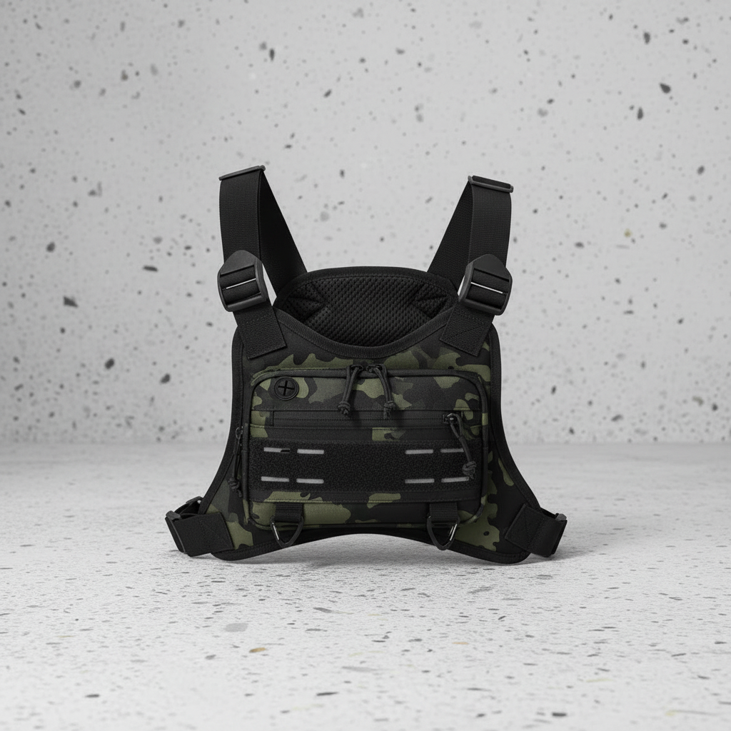 Tactical Chest Bag — Hands-Free Carry Vest
