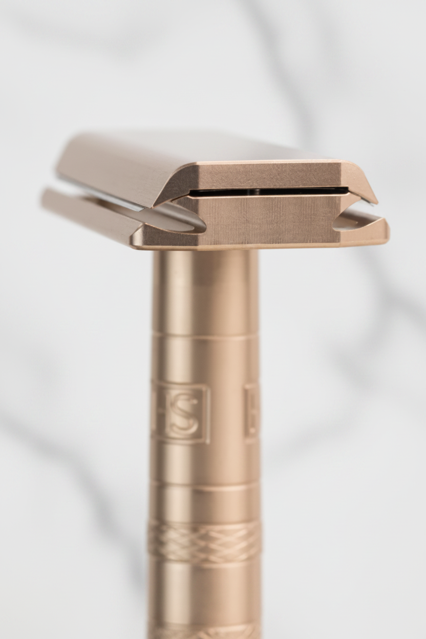 Henson AL13 Razor in Copper — Smooth, Comfortable Shaving