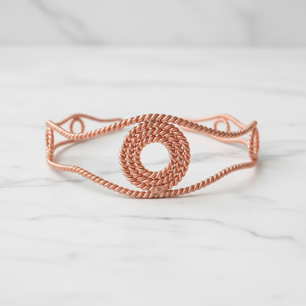 Copper Tensor Crown – Handmade Energy Crown for Chakra Balancing & Meditation