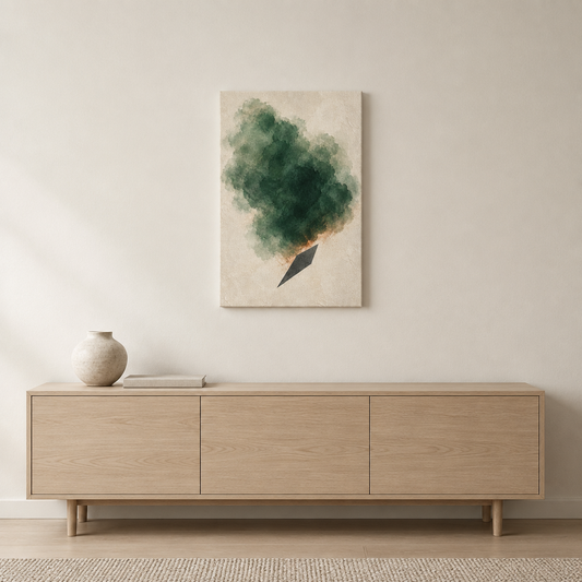 Deep Pause | Nordic Abstract Canvas Art