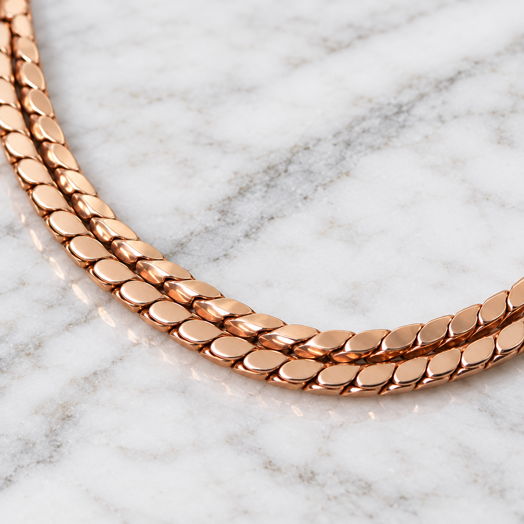 Pure Copper Chain Necklace
