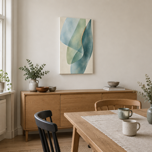 Driftglass | Nordic Abstract Canvas Art