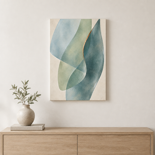 Driftglass | Nordic Abstract Canvas Art