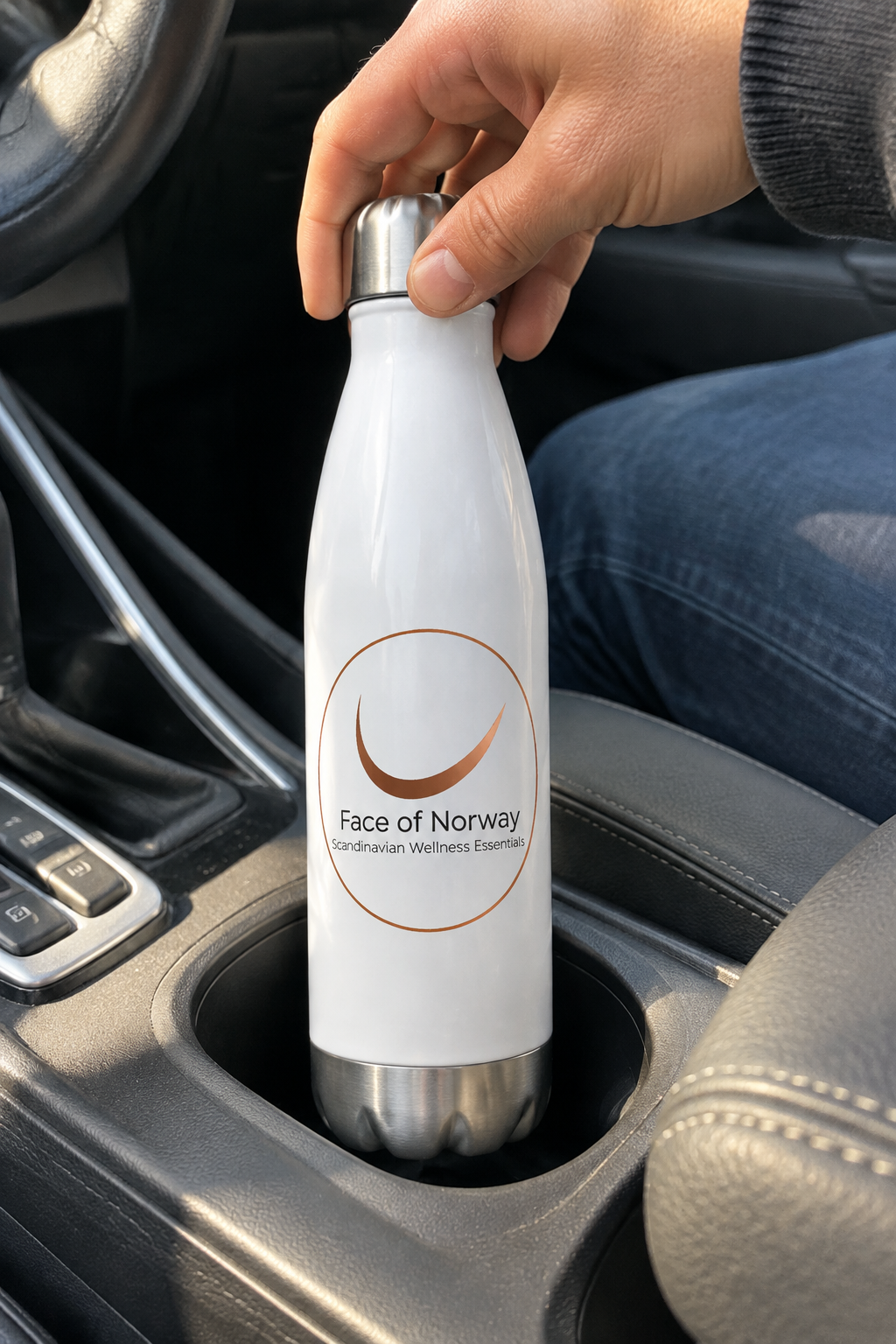 Face of Norway Stainless Steel Water Bottle – Insulated 500 ml