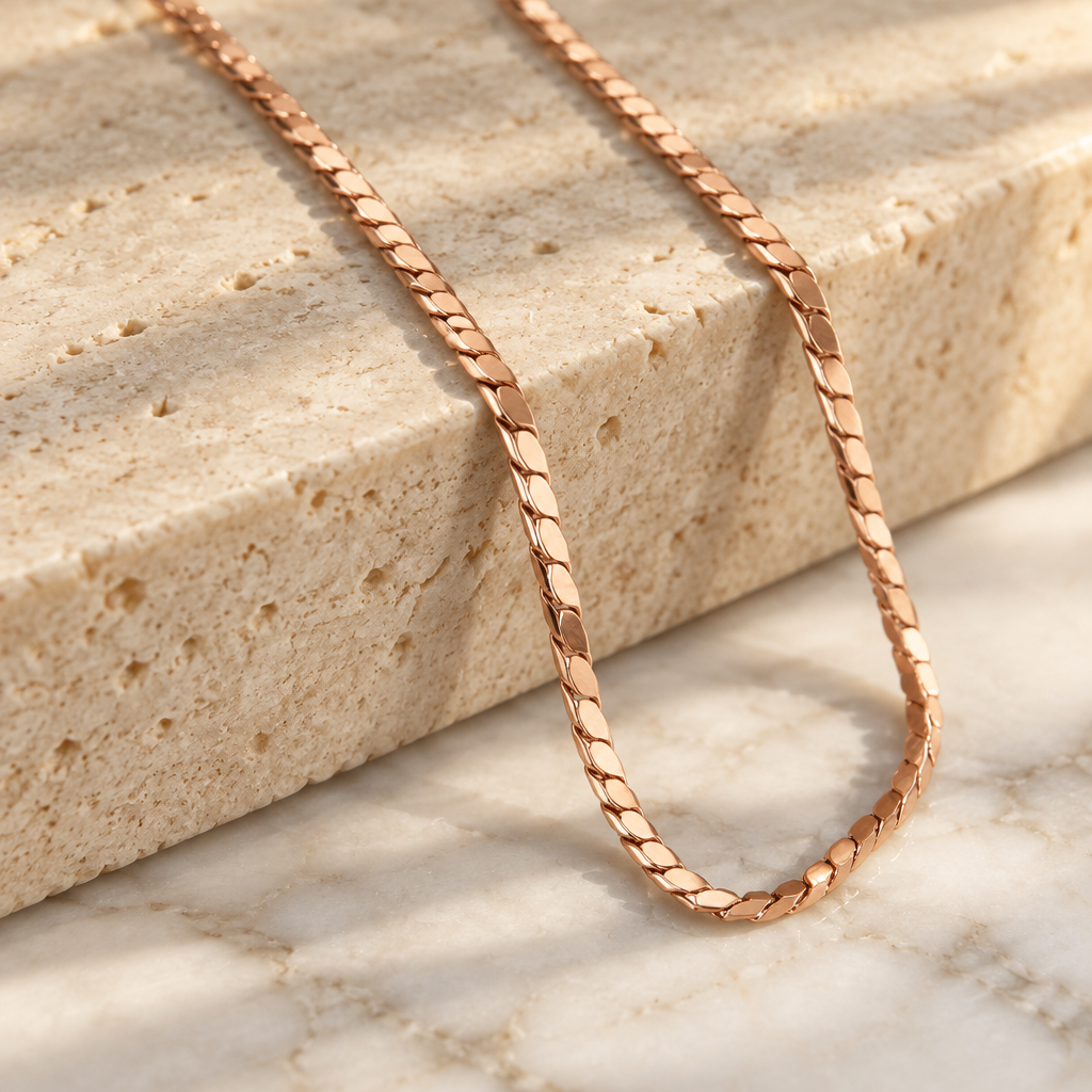 Pure Copper Chain Necklace