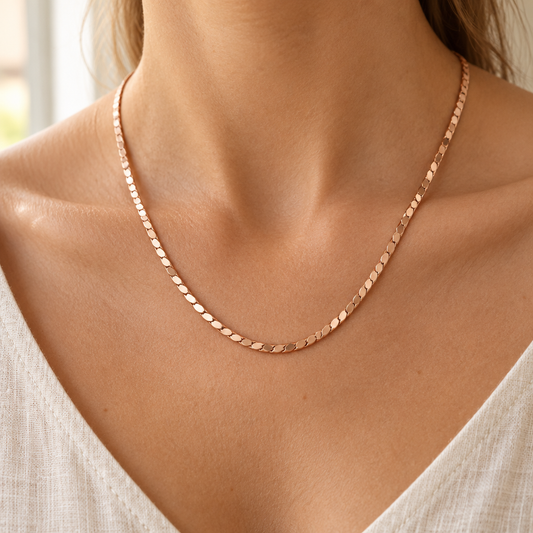 Pure Copper Chain Necklace